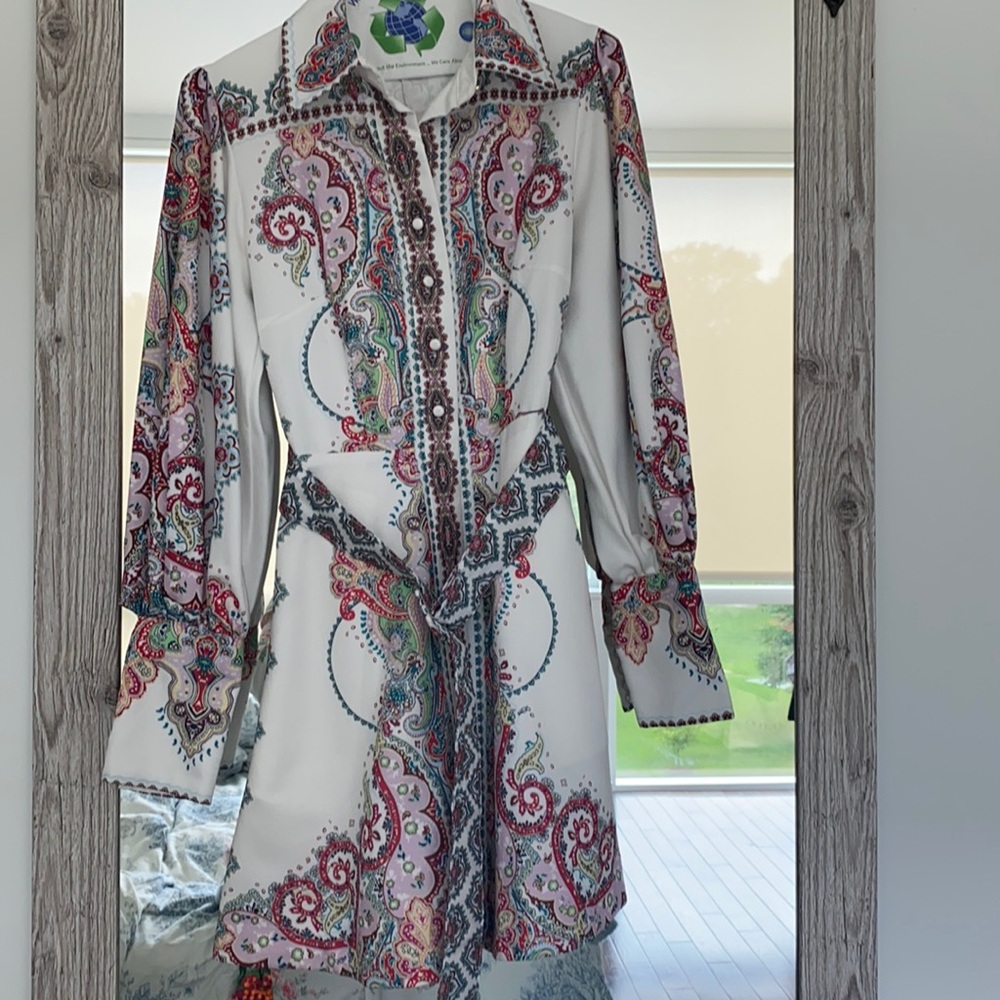 Paisley Mini Dress